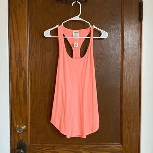 VS PINK Peach Racerback Tank